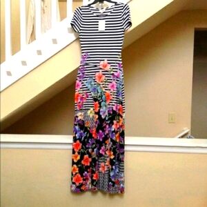 NWT Beige by Eci stretch maxi dress